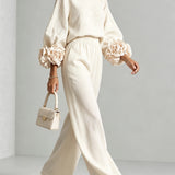 ROSALIE | FLORAL CUFF TWO-PIECE SET