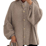 NOFIA™ - Cozy Button Down Long Sleeve Chunky Jacket