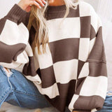 PILDA™ - Casual Long Sleeve Loose-Fit Sweater