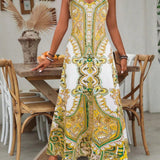 JAYZHEL™ – Chic Summer Sleeveless Strap Maxi Dress