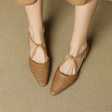 Dona | Genuine Leather Heels