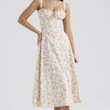 ELENA™ – Chic Corset Milkmaid Dress