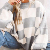 PILDA™ - Casual Long Sleeve Loose-Fit Sweater