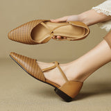 Dona | Genuine Leather Heels