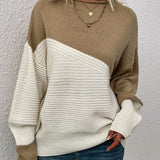 KARA™ - Casual Long Sleeve Round Neck Sweater