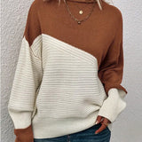 KARA™ - Casual Long Sleeve Round Neck Sweater