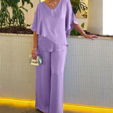 Martha | Effortless Wide-Leg Set