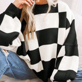 PILDA™ - Casual Long Sleeve Loose-Fit Sweater
