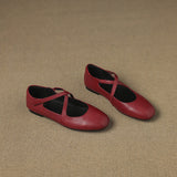 Zeor | Genuine Leather Flats