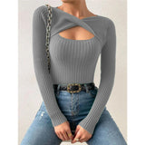 QAMRA™ - Classy Long Sleeve Pullover Crew Neck Sweater