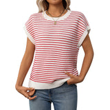 DAFROSA™ – Casual Striped Round-Neck Sweater