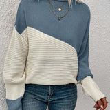 KARA™ - Casual Long Sleeve Round Neck Sweater