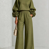ROSALIE | FLORAL CUFF TWO-PIECE SET