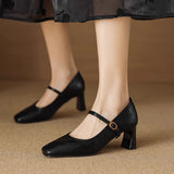 Aeri Leather Heels