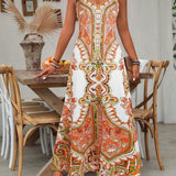 JAYZHEL™ – Chic Summer Sleeveless Strap Maxi Dress