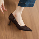 Moda Genuine Leather Heels