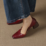 Zila Genuine Leather Heels