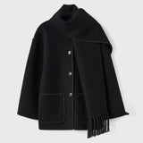 Women’s Fringed Scarf Jacket