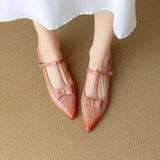 Darlyn Genuine Leather Pumps