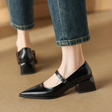 Maden Genuine Leather Heels