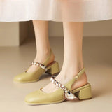 Dahlia Block Heels