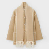 Women’s Fringed Scarf Jacket