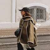 Women’s Fringed Scarf Jacket