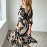 Susan | Chiffon Maxi Dress