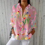 Women’s Floral Print Spring Blouse