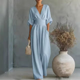 Risel | Jumpsuit to Feel Comfortable and Polished on Your Day.