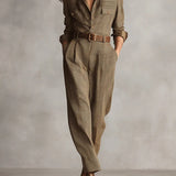 Anna™ | elegant checkered jumpsuit