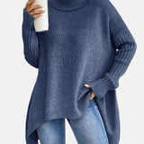 BRIGITTE | LONG TURTLENECK SWEATER