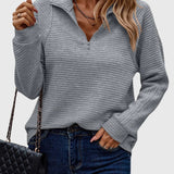 Abigail™ | Elegant Sweater with Zipper