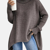 BRIGITTE | LONG TURTLENECK SWEATER