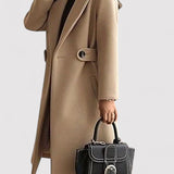 Women’s Belted Long Winter Coat
