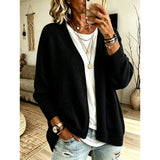 Juliet Relaxed Open-Front Cardigan