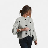 Isla Hearts Wool Sweater