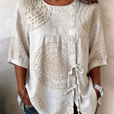 Women’s Embroidered Boho Blouse