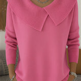 Lucia | Warm Sweater with Soft Collar
