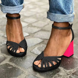 Bicolored All Day Comfort Heels