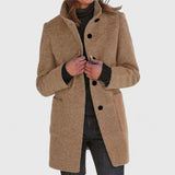 Women’s Elegant Tailored Longline Coat