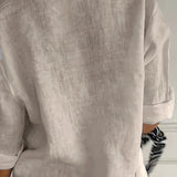 Women’s Relaxed Button-Front Blouse