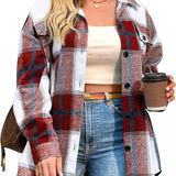 BRIGID™ - Stylish Plus-Size Shacket
