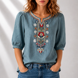 Women’s Floral Embroidered Blouse