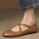Zeor | Genuine Leather Flats