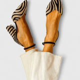 Elle™ | Zebra Print Pointed Heels