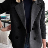 Women’s Casual Longline Blazer Coat