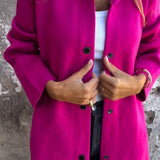 Women’s Button-Up Hooded Jacket