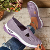 Claire | Breathable Knit Slip-On Sneakers