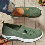 Claire | Breathable Knit Slip-On Sneakers